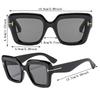 1pc Brand Designer Square Sunglasses Women Men Vintage High Quality Shades Sun Glasses Fashion Big Frame Eyeglasses UV400 Oculos