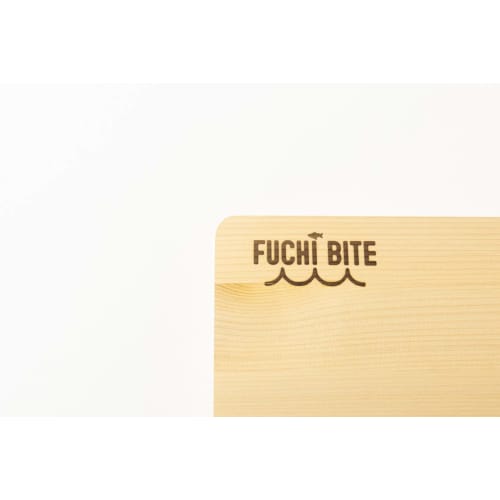 FUCHIBITE Aomori Hiba Cutting Board with Scale