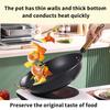 Non-stick Frying Pan for Household Use, Non-stick Bottom, Smokeless Frying Pan, Induction Cooker, Gas Stove