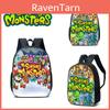 My Singing Monsters Cartoon-Rucksack für Kinder, 20 Liter Fassungsvermögen