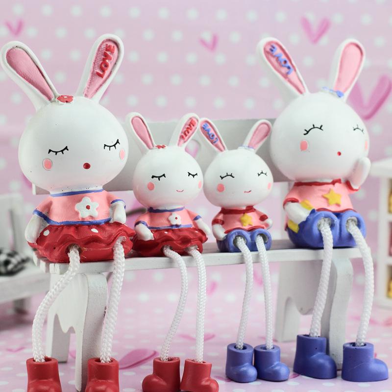 

Самые продаваемые милые куклы-болтушки из смолы в виде семьи кроликов - Декор для спальни, гостиной или винного шкафа