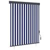 External Roller Blind, 140X250 Cm, Blue-White