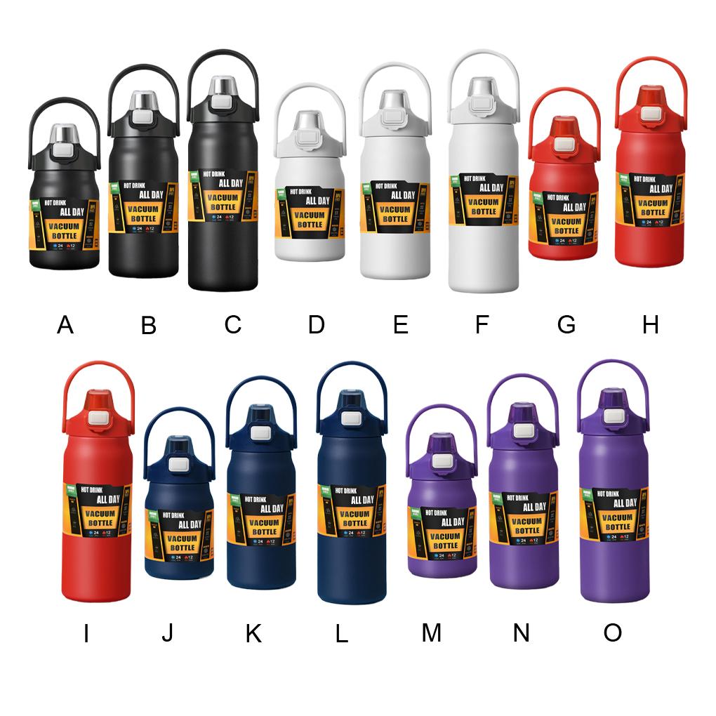 Water Bottle Elegant Leak-proof Lid Portable Size Coldest Water Bottle With Handle Durable