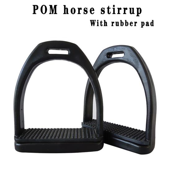 1 Pair Stirrup Anti Slippage Easily Installation Accrssory Horse Riding Saddle Abutments
