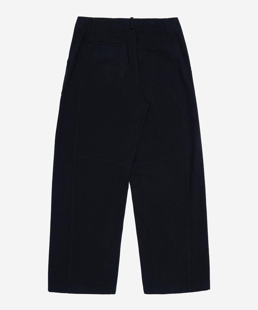 Pildeoseu Semi-Wide Curved Fatigue Pants Black