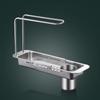 Telescopic Sink Drain Shelf Practical Kitchen Sink Organizer Drying Rack Drainer Shelf  Kitchen
