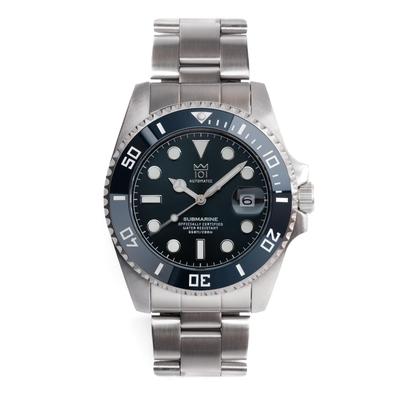 NY Model 42mm Keramisk Bezel Ur Mekanisk Automatisk Manuel Optrukning Automatisk Dato 200m Vandtæt Modsat Rotation Forebyggelse Keramisk Bezel
