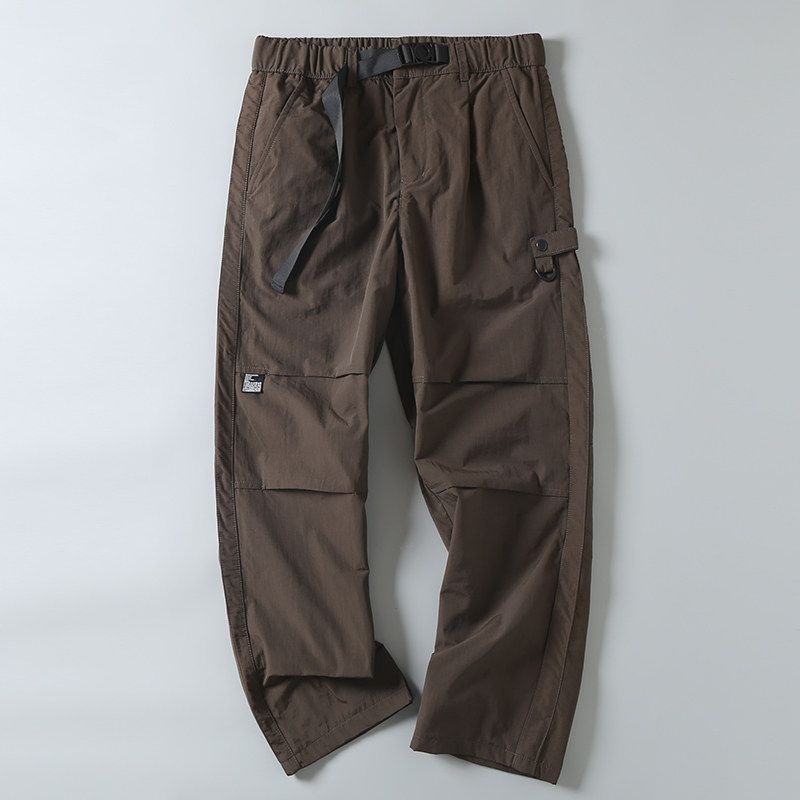 Original Foreign Trade Vintage Trendy Brand Multi-Pocket Straight-Leg Cargo Pants Outdoor Spring and Autumn Unisex Casual Sports Wide-Leg Long Pants