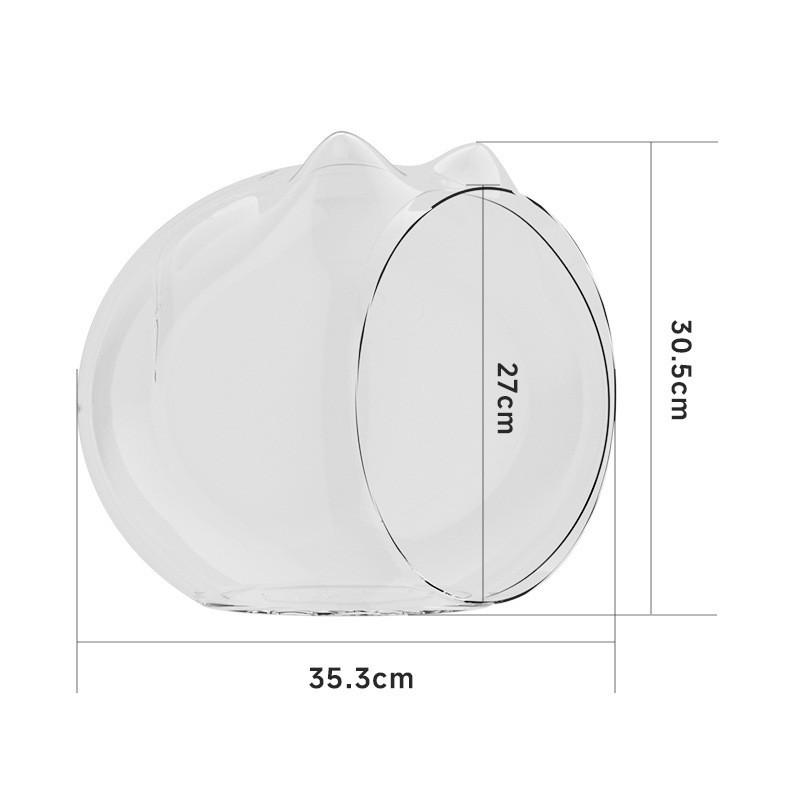 

Космическая кабина Кошачье гнездо Четыре сезона Универсальный Прозрачный Сферический Кошачий домик Вилла для интернет-знаменитостей Кошачий домик Кошачья кровать Гнездо для питомца