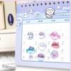 Rignrtim Sticker Set of 10 Sheets Kids' Smartphone Case Decoration Notebook DIY Gift Easy to Peel