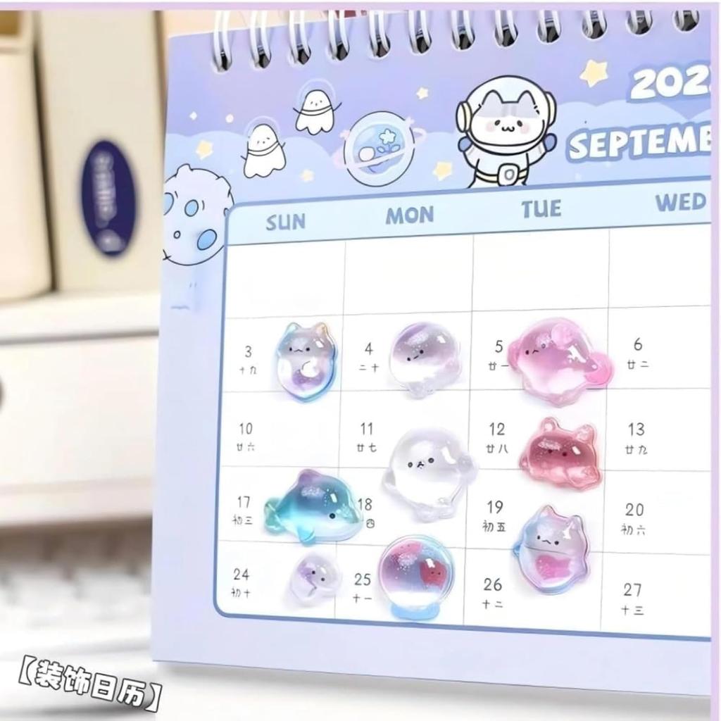 Rignrtim Sticker Set of 10 Sheets Kids' Smartphone Case Decoration Notebook DIY Gift Easy to Peel