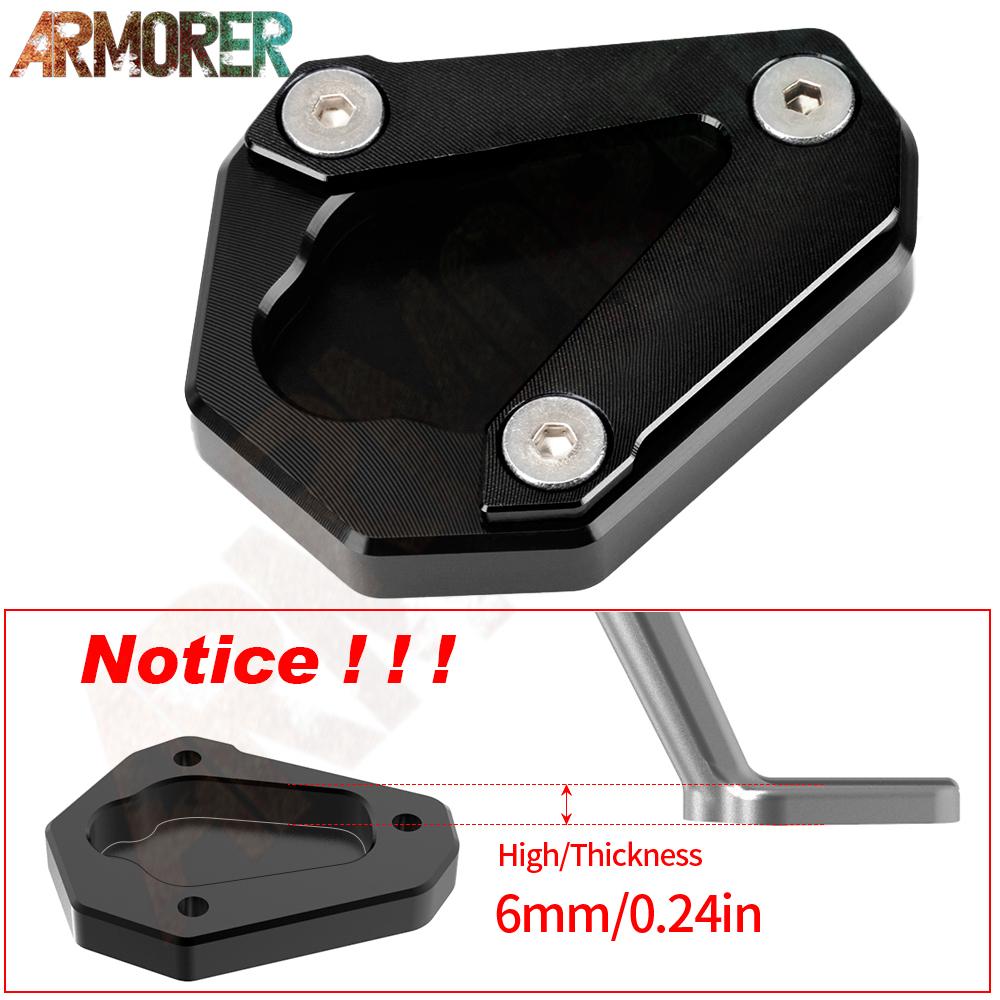 S1000R Kickstand Side Stand Enlarge Pad Motorcycle Accessories For BMW S1000RR M1000RR S 1000RR M 1000RR S 1000R S1000 R RR