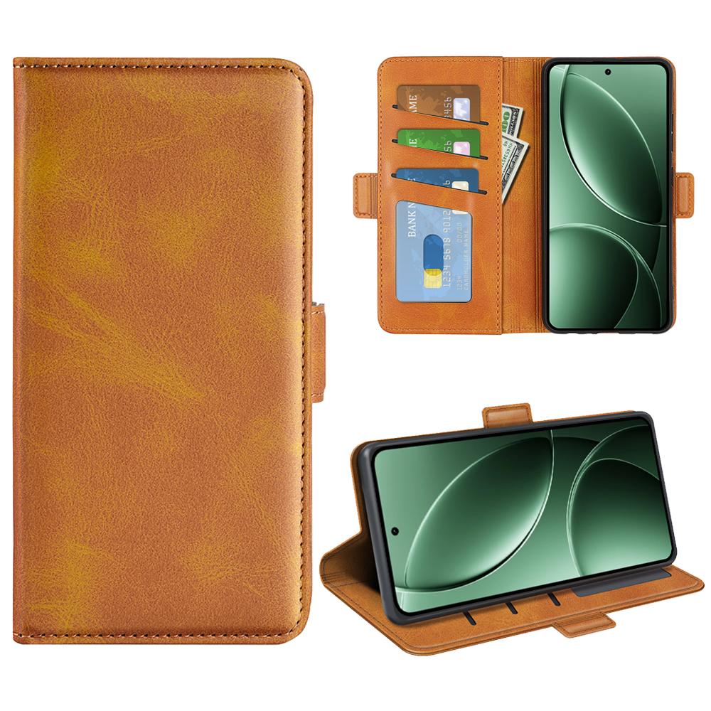 

For Xiaomi Redmi K80 5G Case Calf Texture Leather Wallet Phone Cover B