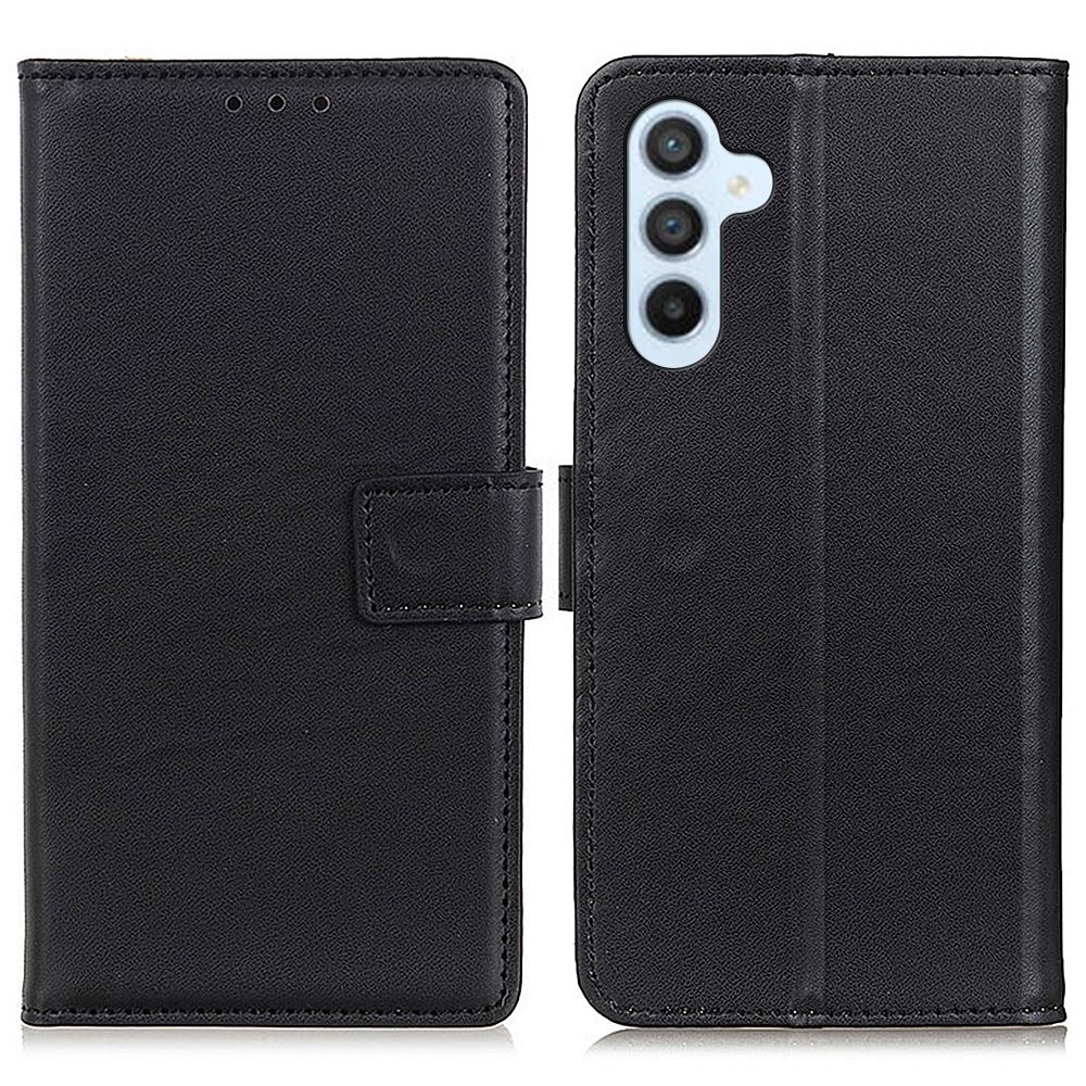 

For Samsung Galaxy M35 5G Case Card Slots PU Leather Flip Stand Phone Cover Black