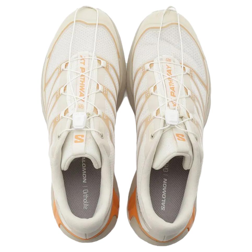SALOMON Emmi X  XT-Pathway 2 Comfortable Durable Non-Slip Waterproof Low-Top Outdoor Functional Shoes Women Shoes White L47699000