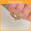 Floral Open Ring For Women With Zircon Stones And Elegant Style Gift