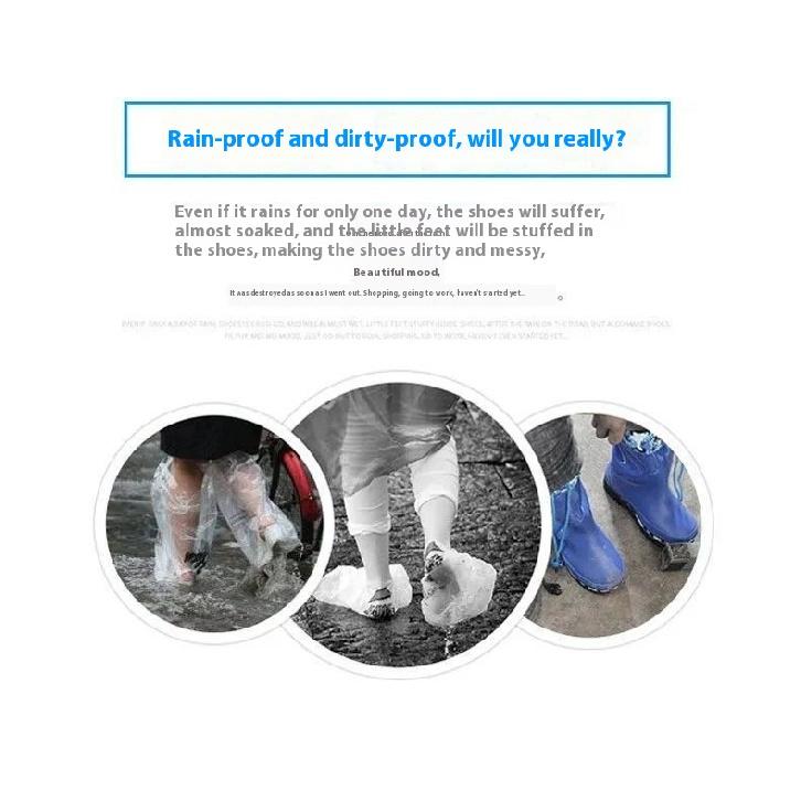 Thickening And Wear-resistant Silicone Rain Boots Cover
