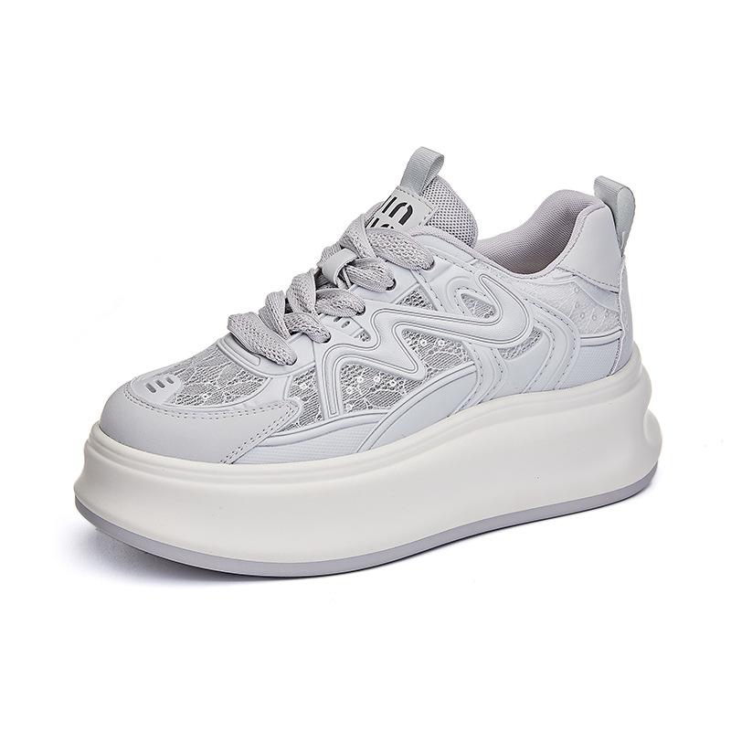 Children's Summer Thick-soled Breathable Mesh Shoes New Casual Sports Shoes In Spring