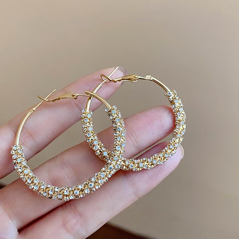 European and American Exaggerated 111 Silver Needle Light Luxury High-end Earrings, Fashionable Personalized Design Earrings Geometric Earrings