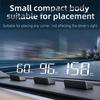 Fahrzeug Head-Up-Display Mit Genauer Navigation Und Echtzeit-Geschwindigkeitsinformationen Für Langstreckenfahrer Sicheres Fahren