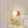 Pastoral Style Simple and Warm Flower Wall Lamp Nordic Creative Design for Children's Rooms Study Rooms Bedrooms Bedside Lamps