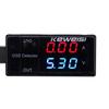 USB Voltage Meters Current Voltage Power Tester Dual Digital Display Volt Amp Meter For Android Phone And IPhones