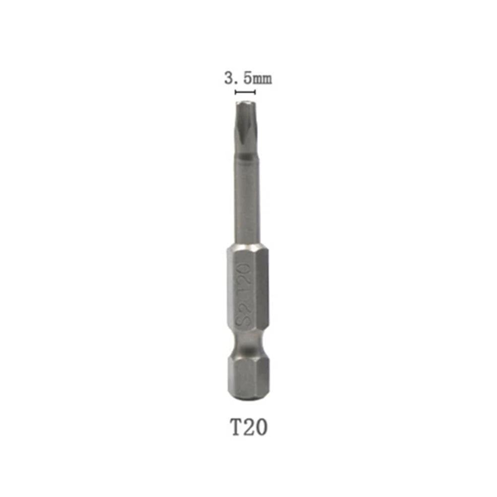 1/4 Hexagon Shank Screwdriver Bit Hexagon Head Knockout Head With Hole