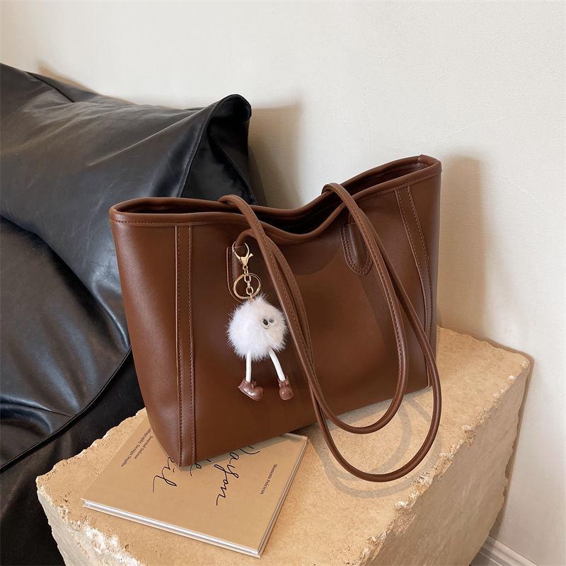 Women's High-Capacity Versatile Tote - 2025 Spring/Summer Shoulder Bag for Work and Commute