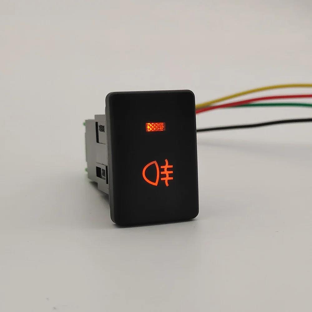 Car LED DRL Light Radar Power On Off Camera Mirror Switch Button for Mitsubishi Outlander Eclipse Cross 2018 Pajero Sport triton