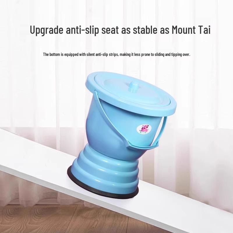 Women's Indoor Urinal with Lid for Night Use - Suitable for Rural, Elderly, and Children