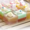20pcs Plastic Tiramisu Pudding Mousse Cup Transparent Plastic Mousse Cup Container for Jelly Yogurt Dessert (with Cover)