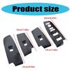 Stylish Interior Door Armrest Panel Trim Car Window Glass Lift Button Switchs Cover Easy Install for HRV Vezel Pack of 4