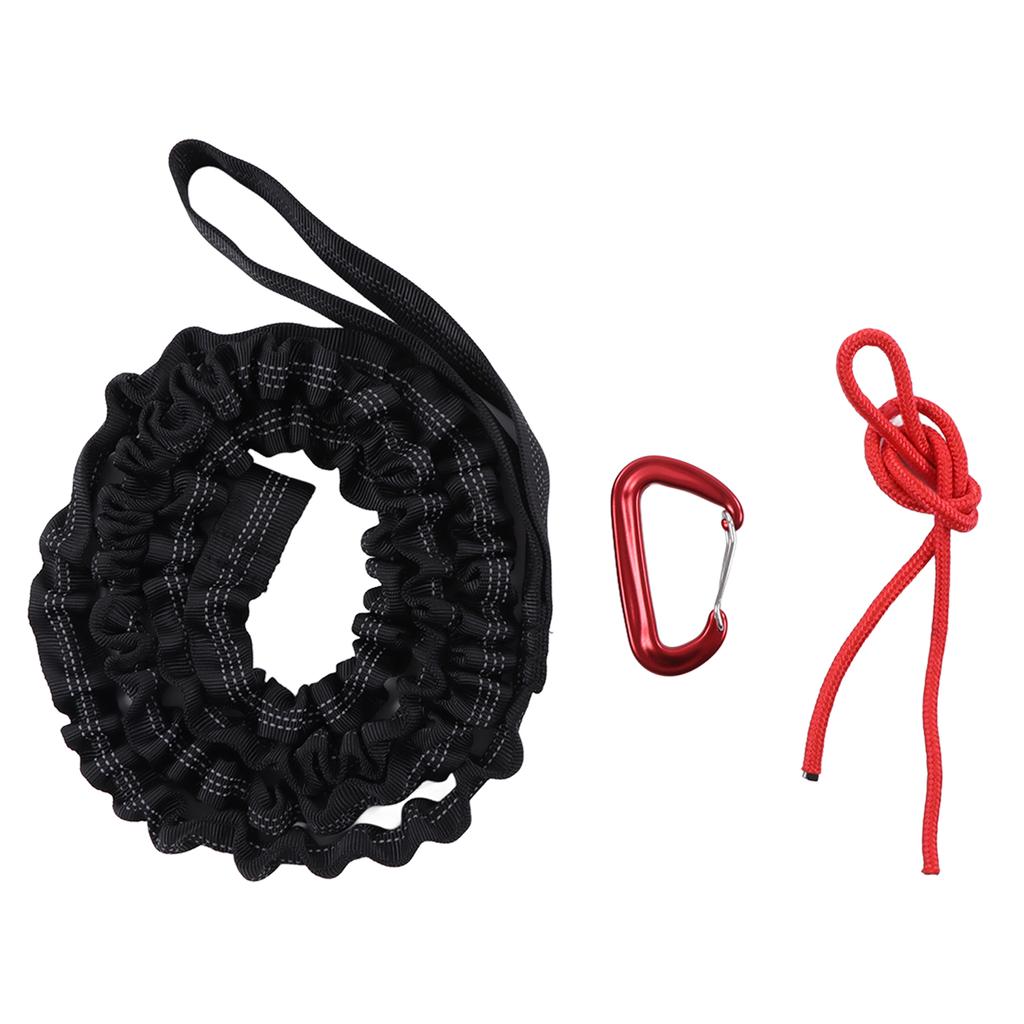 Bară de remorcare bicicletă Simplă Ușoară Elastică Flexibilă Economisire de efort Design Rezonabil Funie de tracțiune pentru