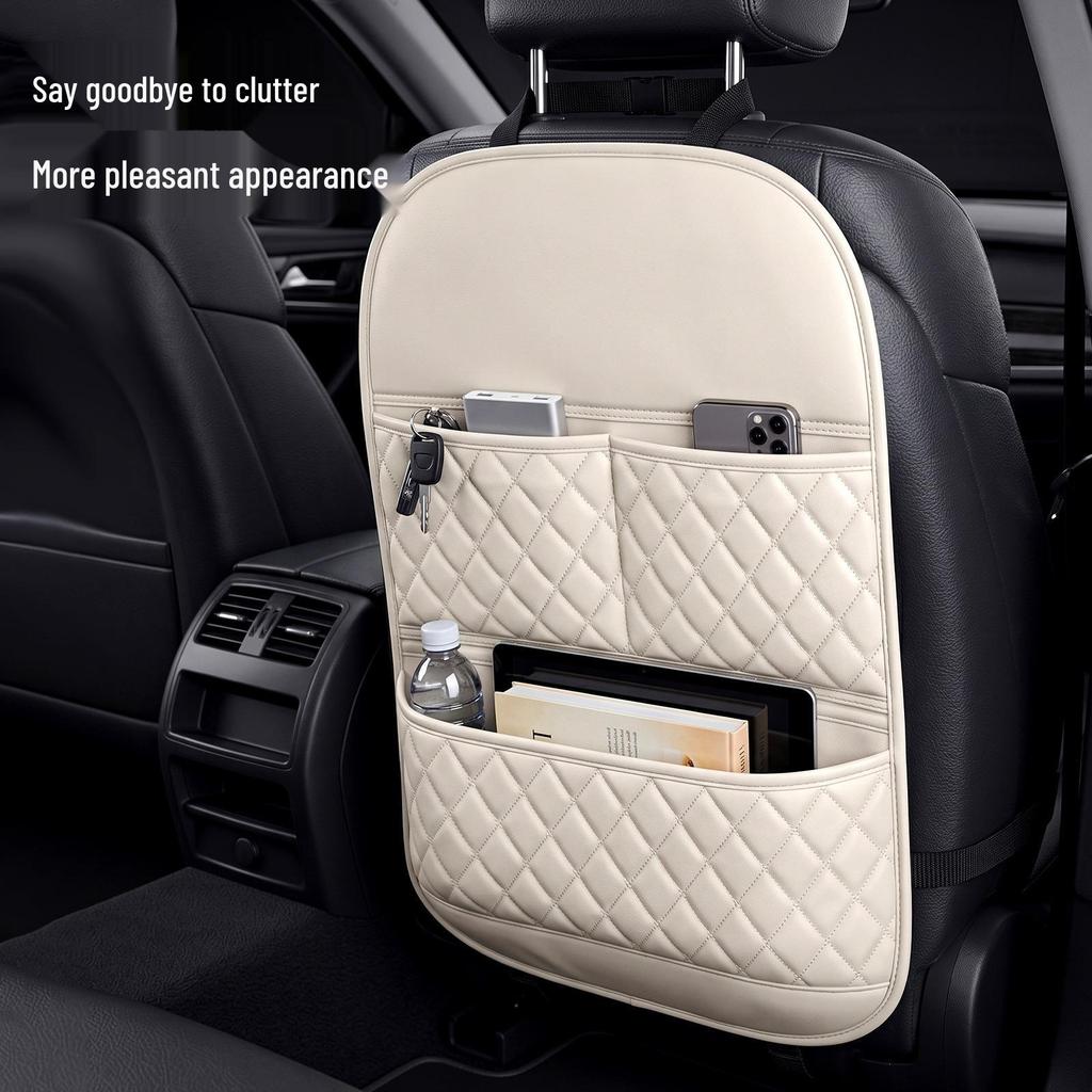 Multi-functional Car Seat Back Organizer and Storage Bag for Interior Accessories