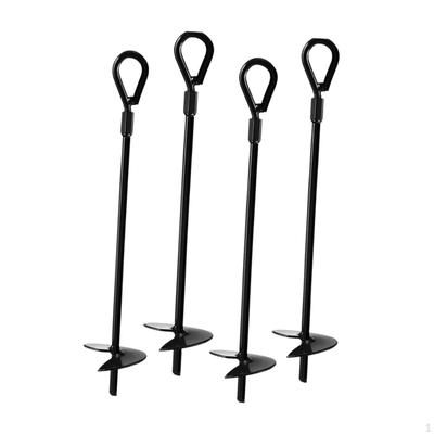 4Pcs Ground Anchors Camping Tent Anchor Pegs Stakes for Securing Animals