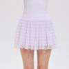 High Waist Athletic Skirt For Women With Breathable Nylon Fabric For Running And Fitness