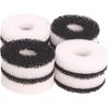 Compatible Filter Carbon Ring Service Kit Fit for Biorb Aquarium (8X Foam, 8X Carbon)