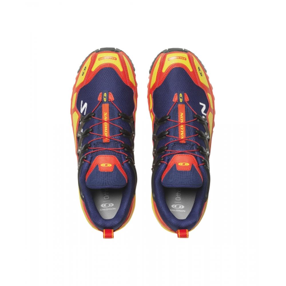 Salomon Acs+ Heritage Pack   Cherry Tomato  Blue Print  Lemon L47436400