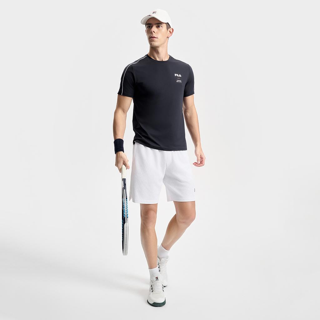 New FILA TENNIS T Shirt Men's RD Royal Blue A11M523118F-NV