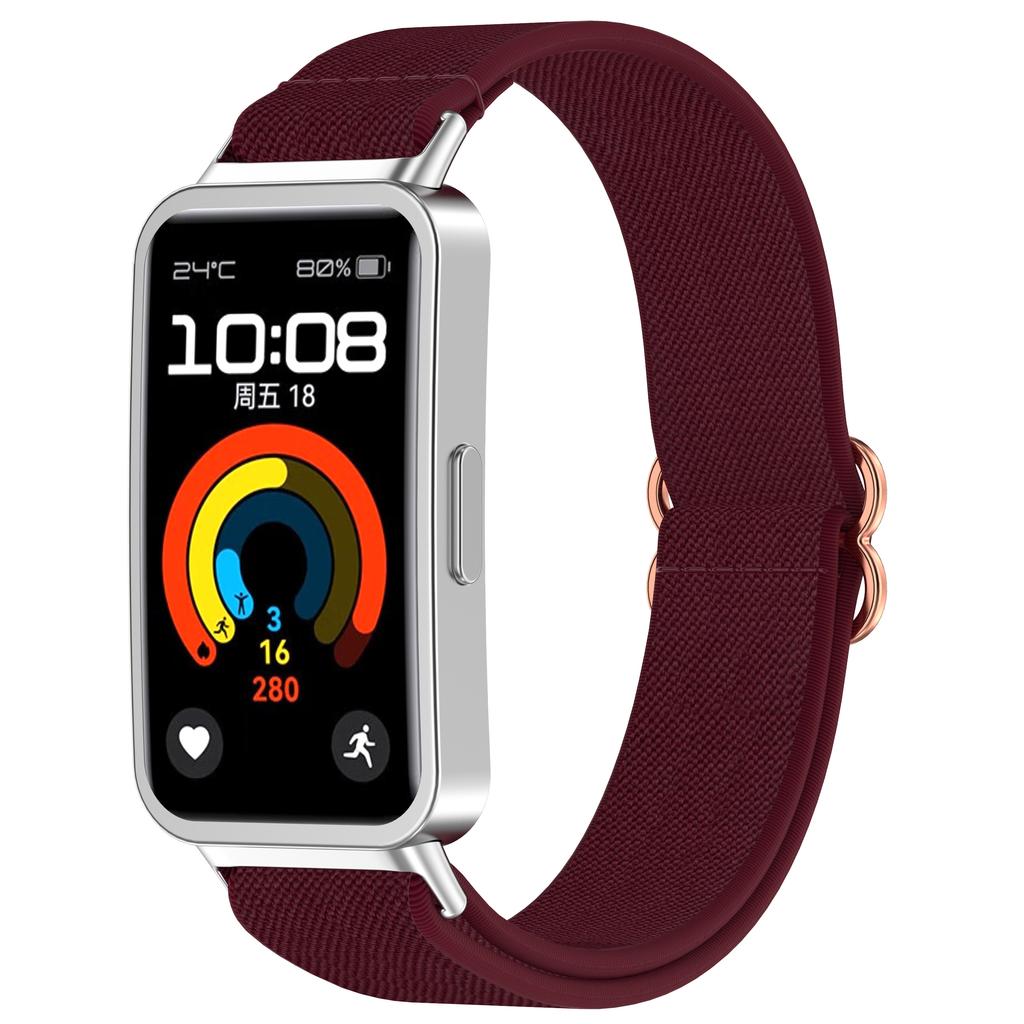 Straps For Huawei Band 10/9/8 Strap Accessories Scrunchie Sport Elastic Nylon Bracelet Pulseira Correa for Huawei Bands 9 8 NFC