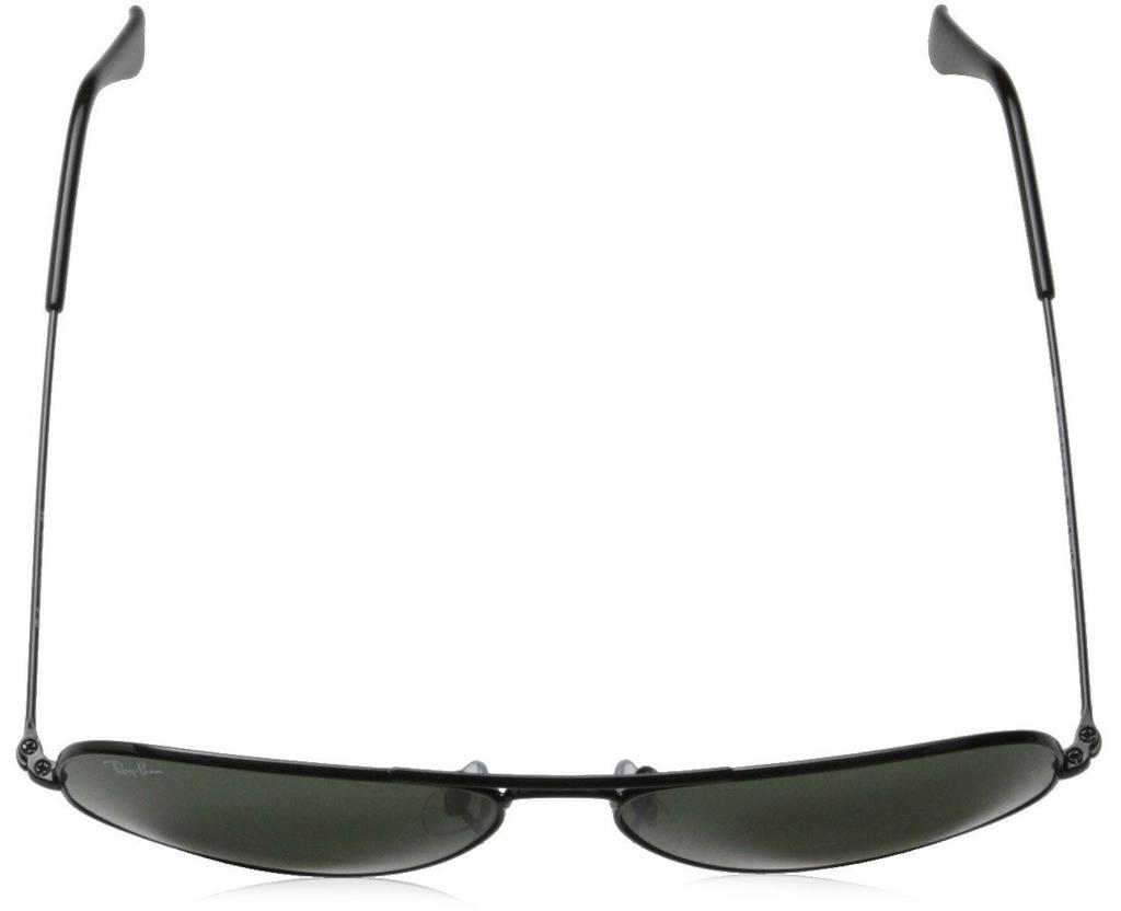 Sunglasses RB3025 L2823 AVIATOR LARGE METAL BLACKGREEN Ray-Ban (G-15 XLT)