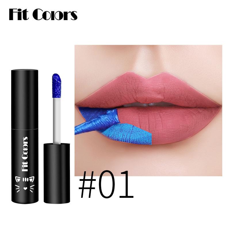 

Fit Colors Lift-off lip glaze matte mist with base color dyed lip lift-off lipstick