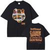 Best Famous Kanye West The College Dropout Graphics Tshirt Men Women's Hip Hop Rap Vintage T-shirts Male Casual Oversize T Shirt