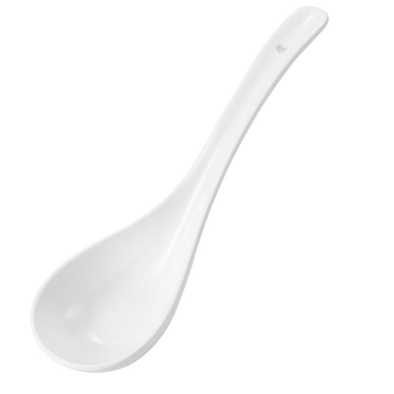 Maxcook 9-inch Japanese Ceramic Soup & Rice Spoon