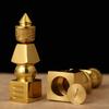 Buddhist Feng Shui Brass Five Element Pagoda-Amulet Pagoda Heaven And Earth