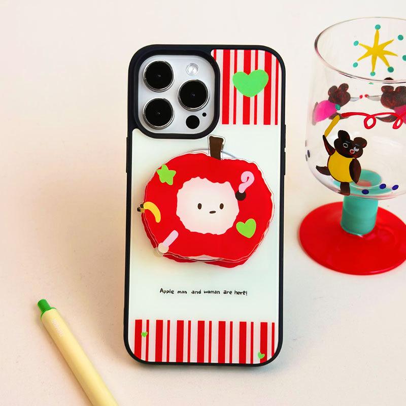 Zhitai Magnetic Matte Black Case for iPhone 14/16 Pro with Stand, compatible with iPhone 13/12.