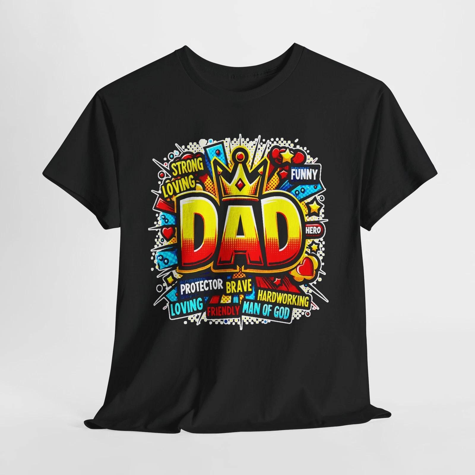 

Super Dad Heavy Cotton Tee - Perfect Gift for Father s Day, Birthday, Dad [...] XL
