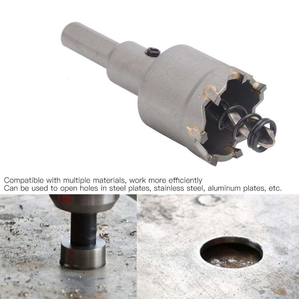 1-1/2 Inch 38mm Carbide Hole Saw M2 Pilot Bit Metal Hole Cutter Durable Reamer Drill Bit  For Wood