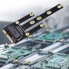 PCIE zu NVME Adapterkarte Board Konverter Erweiterungskarte Riser Unterstützt 2230 2242 2260 2280 NVME PCIE M-Taste
