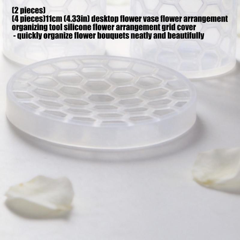 Supports pour Arrangements Floraux, Grille Florale en Silicone Utilisée pour les Vases Art de l'Arrangement Floral Grille Fleurie Cadeau pour Fleuriste